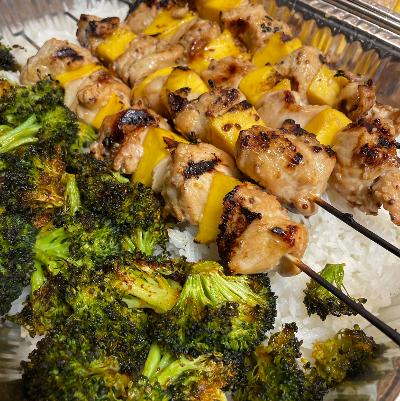 Image of Mango Chicken Skewers