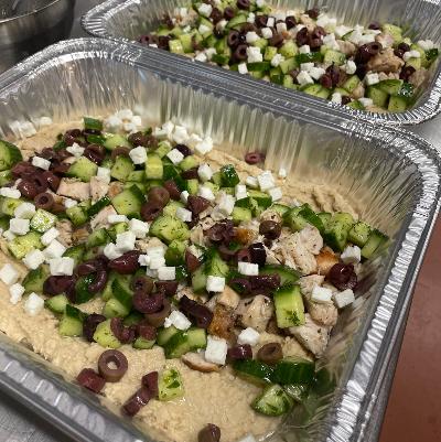 Image of Turkey and Hummus